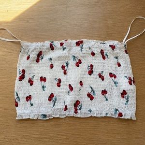 Cherry tube top